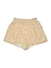 Lost + Wander 100% Rayon Floral Yellow Shorts Size S - photo 1
