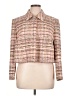 BOSS by HUGO BOSS 100% Cotton Tweed Pink Jacket Size 16 - photo 1