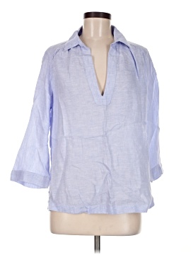 Sigrid Olsen 3/4 Sleeve Button Down Shirt