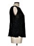 Zara Basic Black Long Sleeve Blouse Size L - photo 4