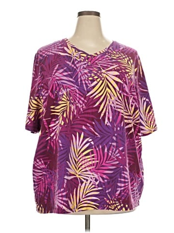 Liz & Me Short Sleeve Blouse (view 1)