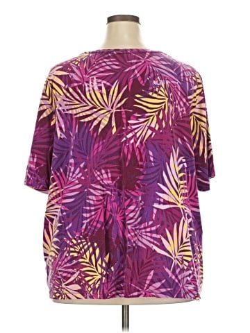 Liz & Me Short Sleeve Blouse (view 2)