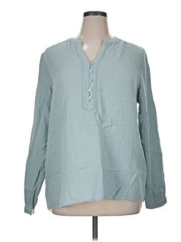 Coldwater Creek Long Sleeve Blouse (view 1)
