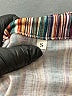 Unbranded Stripes Brown Short Sleeve Blouse Size S - photo 7