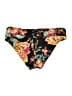 Sunsets Floral Black Swimsuit Bottoms Size L - photo 2