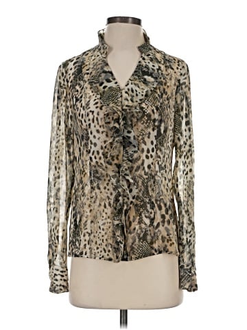 Jones New York Collection Long Sleeve Blouse (view 1)