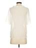 Shein 100% Polyester Ivory Short Sleeve Blouse Size 5 - photo 2