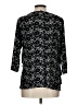 AGB Black 3/4 Sleeve Top Size L - photo 2