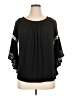 Style&Co Black 3/4 Sleeve Blouse Size 1X - photo 1