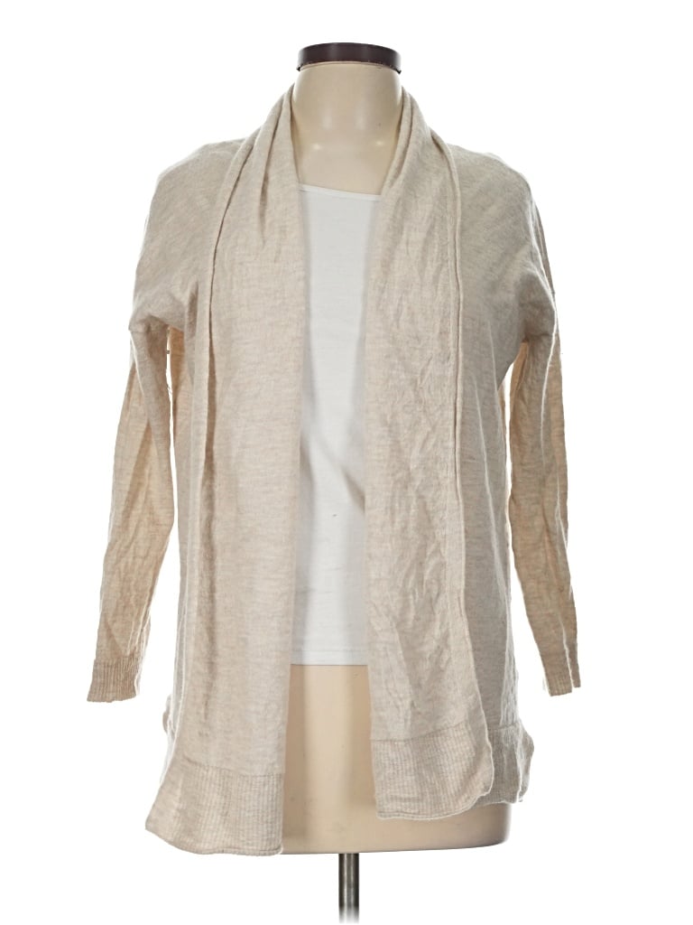 Pre-owned Haven Well Within Cashmere Cardigan Sweater In Tan
