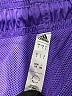 Adidas 100% Polyester Solid Purple Athletic Shorts Size L - photo 3