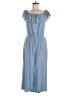 Capulet Solid Blue Jumpsuit Size L - photo 1