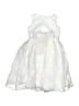 US Angels 100% Polyester Ivory Dress Size 4 - photo 2
