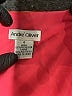 Andre Oliver 100% Polyester Floral Orange Cocktail Dress Size 4 - photo 7