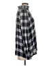 Ann Taylor LOFT Plaid Gray Long Sleeve Blouse Size L - photo 4