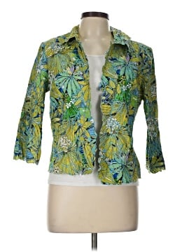 Trenz by Theresa Renz 3/4 Sleeve Button-Down Shirt (view 1)