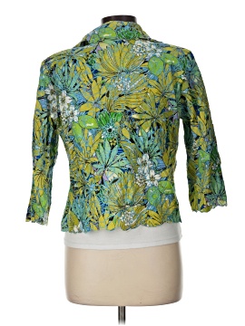 Trenz by Theresa Renz 3/4 Sleeve Button-Down Shirt (view 2)