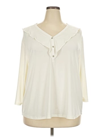 Southern Lady 3/4 Sleeve Blouse (view 1)