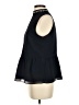 J.Crew 100% Polyester Black Sleeveless Blouse Size S - photo 5