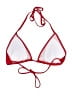 Paula Hermanny Solid Red Swimsuit Top Size M - photo 2