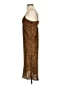 A New Day 100% Polyester Animal Print Brown Cocktail Dress Size S - photo 5