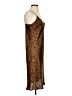 A New Day 100% Polyester Animal Print Brown Cocktail Dress Size S - photo 4