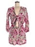 LOFT Beach 100% Linen Paisley Pink Romper Size S - photo 1