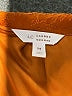 LC Lauren Conrad 100% Polyester Orange 3/4 Sleeve Blouse Size M - photo 7