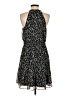 Nine West 100% Polyester Animal Print Black Cocktail Dress Size S - photo 2