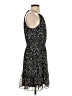 Nine West 100% Polyester Animal Print Black Cocktail Dress Size S - photo 4