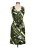 Talbots Tropical Floral Green Casual Dress Size 6 Petite - photo 1