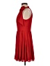 Express 100% Polyester Solid Red Cocktail Dress Size 8 - photo 5