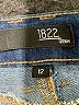 1822 Denim Solid Blue Jeans Size 12 - photo 7