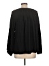 Old Navy 100% Rayon Black Long Sleeve Blouse Size L - photo 2