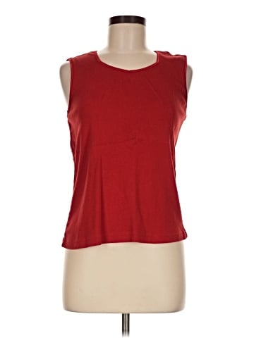 Christopher & Banks Sleeveless T-Shirt (view 1)