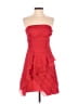 Exclusive for Intermix 100% Polyester Red Cocktail Dress Size S - photo 1