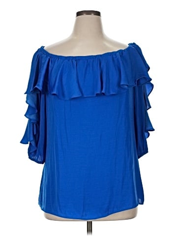 Bisou Bisou 3/4 Sleeve Blouse (view 1)