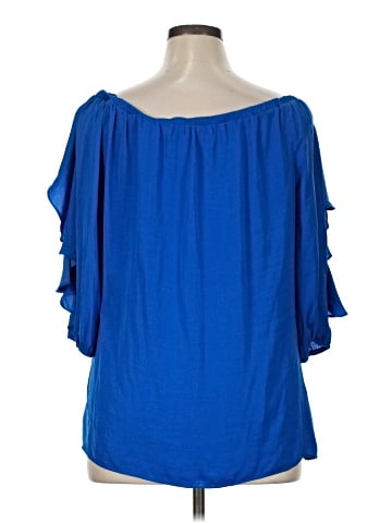 Bisou Bisou 3/4 Sleeve Blouse (view 2)