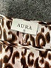 Aura 100% Polyester Brown Sleeveless Blouse Size M - photo 7