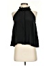 Alexis 100% Silk Black Sleeveless Silk Top Size XS - photo 1