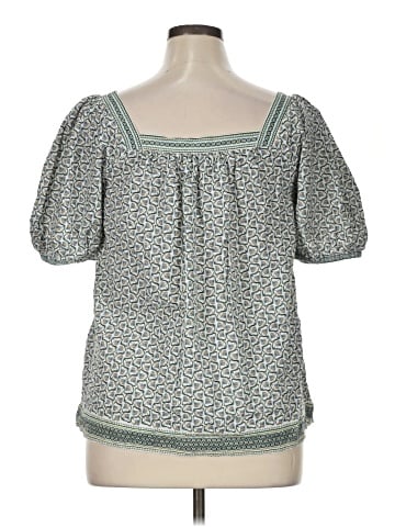 Max Studio Short Sleeve Blouse (view 2)