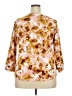 Westbound Gold 3/4 Sleeve Blouse Size 2X - photo 2
