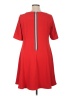 Gabby Skye Solid Red Casual Dress Size 14W - photo 2