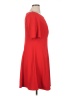 Gabby Skye Solid Red Casual Dress Size 14W - photo 4