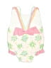 Mud Pie Print Ivory One Piece Swimsuit Size 12-18 mo - photo 2