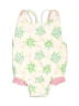 Mud Pie Print Ivory One Piece Swimsuit Size 12-18 mo - photo 1