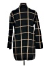 Anne Klein 100% Acrylic Plaid Black Coat Size M - photo 2