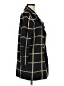 Anne Klein 100% Acrylic Plaid Black Coat Size M - photo 4