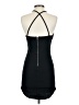 Boohoo Solid Black Cocktail Dress Size 4 - photo 2