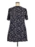 Evans Polka Dots Blue Short Sleeve T-Shirt Size 18 - photo 2